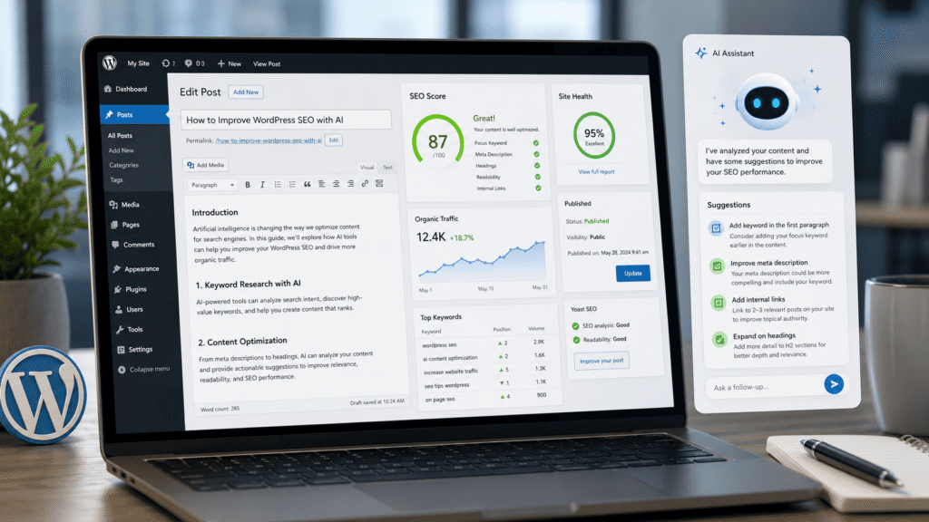 Inteligencia artificial para SEO en WordPress: 9 estrategias poderosas para mejorar tu posicionamiento 1 Inteligencia Artificial Para Seo